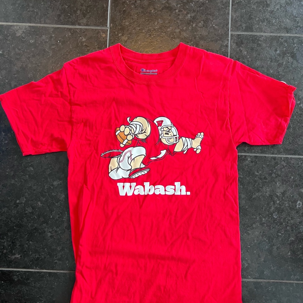 Champion Red Wabash Short Sleeve Tee